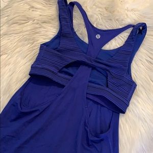 Lululemon Blue Top size 4